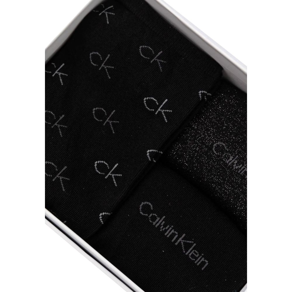 Calvin Klein Schwarze Baumwollsocken