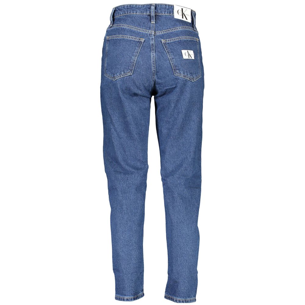 Calvin Klein Blaue Baumwolle Frauen Jeans