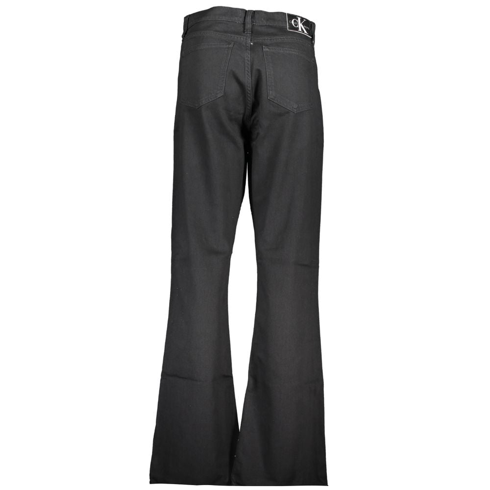 Calvin Klein Schwarz Baumwolle Frauen Jeans