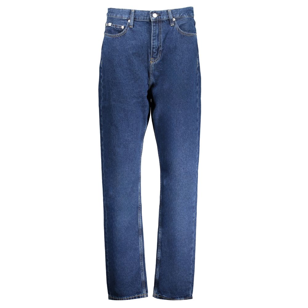 Calvin Klein Blaue Baumwolle Frauen Jeans