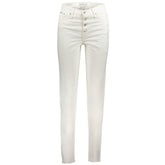 Calvin Klein Weiße Baumwolle Frauen Jeans