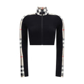 Burberry Schwarzes Sweatshirt aus Elastan