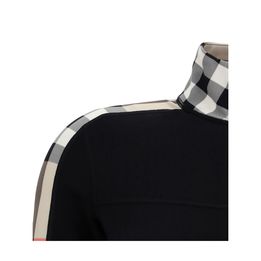 Burberry Schwarzes Sweatshirt aus Elastan