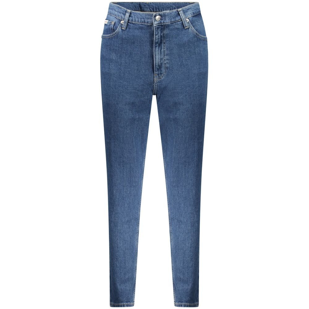 Calvin Klein Blaue Baumwolle Frauen Jeans