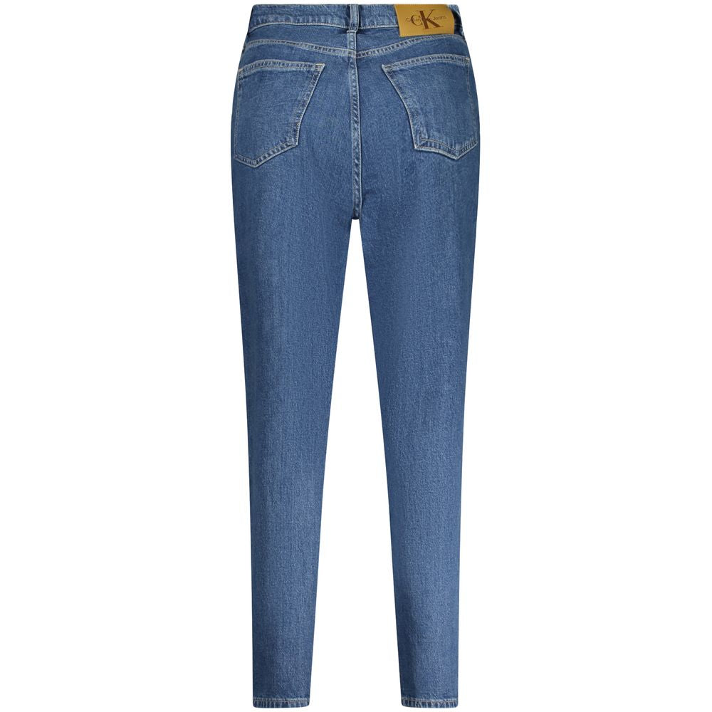 Calvin Klein Blaue Baumwolle Frauen Jeans