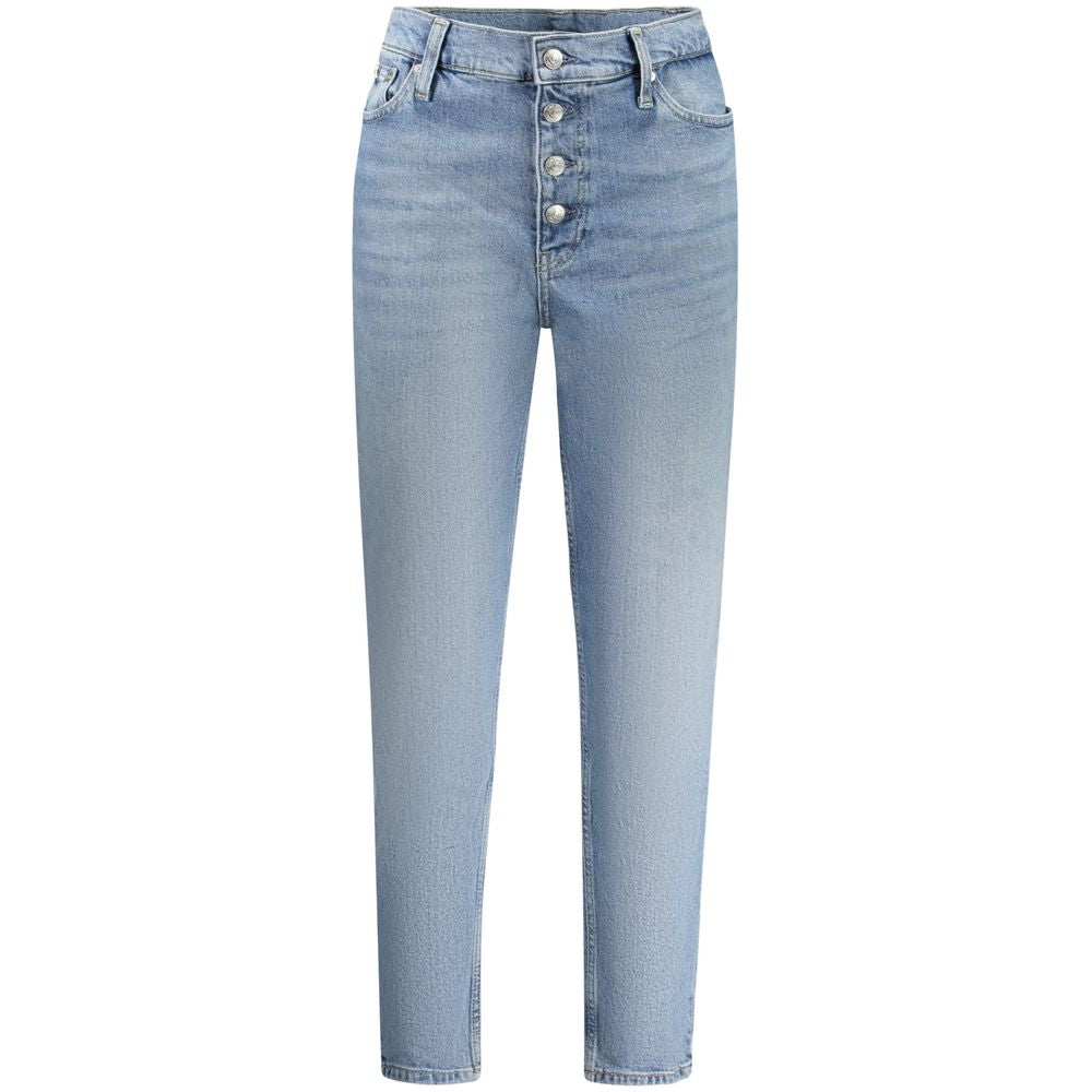 Calvin Klein Blaue Baumwoll-Jeans für Frauen
