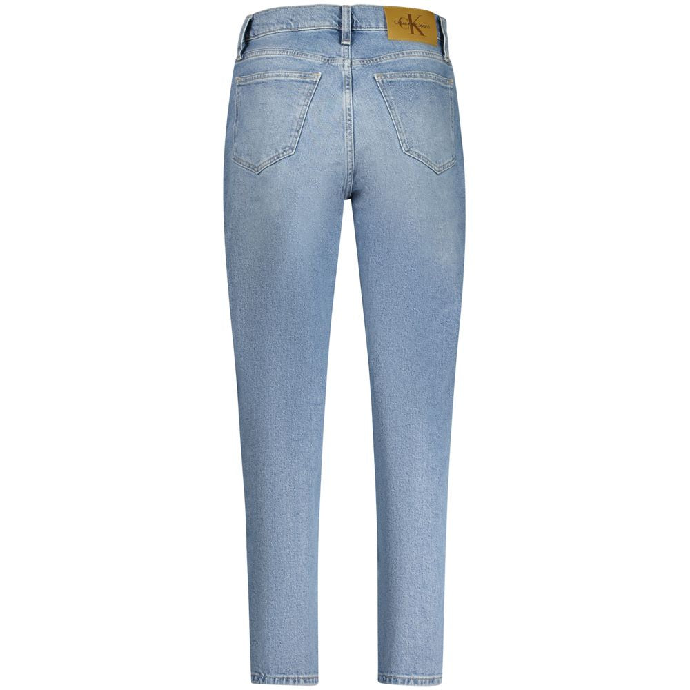 Calvin Klein Blaue Baumwoll-Jeans für Frauen