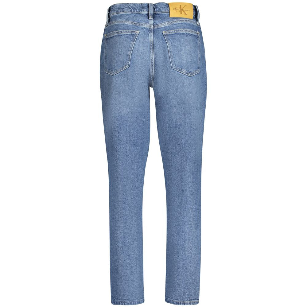 Calvin Klein Blaue Baumwolle Frauen Jeans
