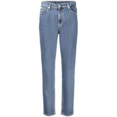 Calvin Klein Blaue Baumwolle Frauen Jeans