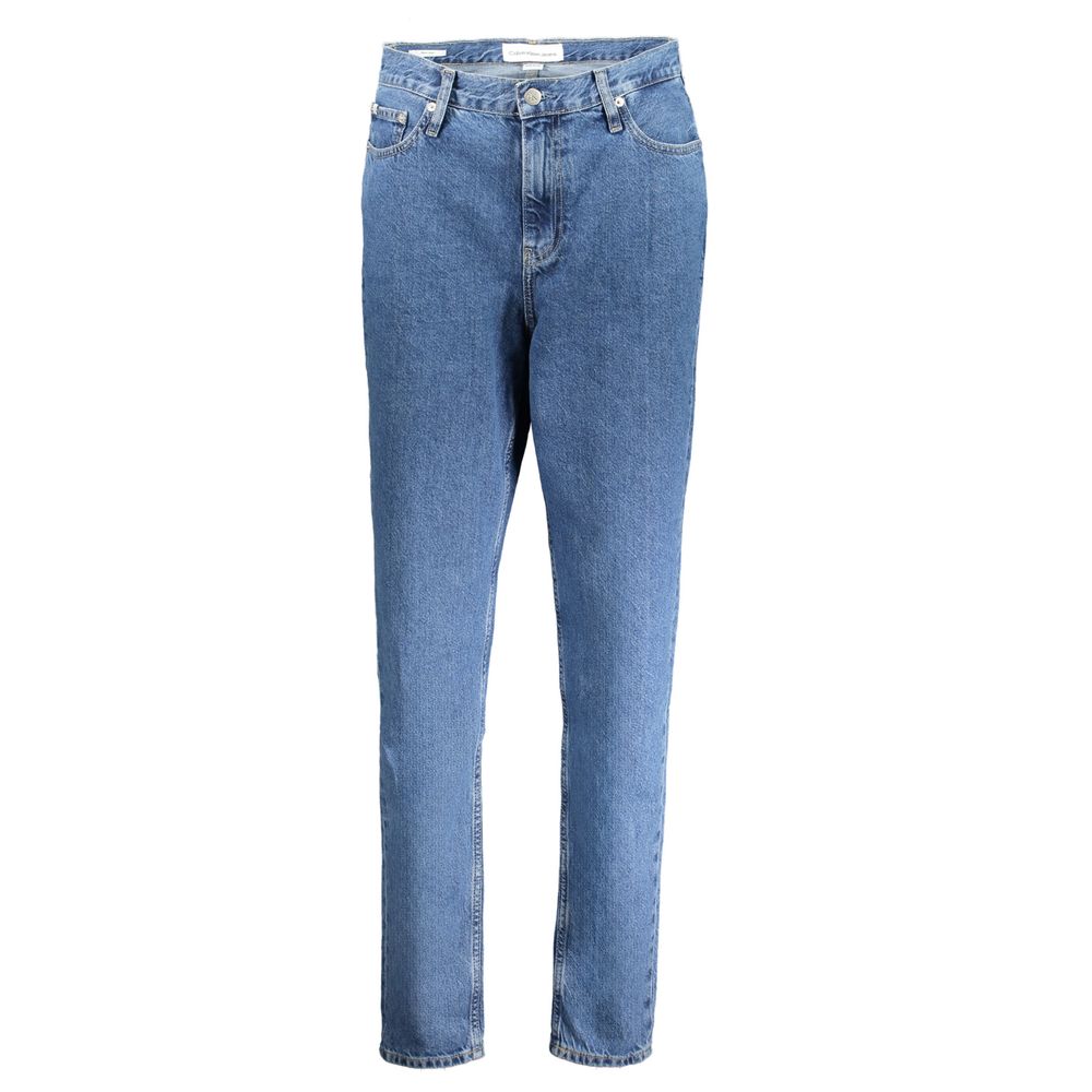 Calvin Klein Blaue Baumwolle Frauen Jeans