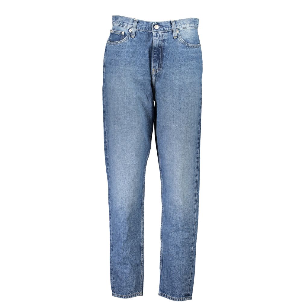 Calvin Klein Blaue Baumwoll-Jeans für Frauen