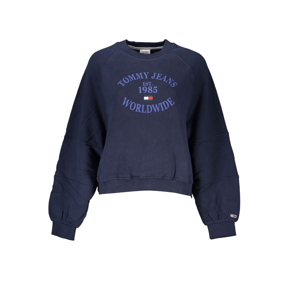 Tommy Hilfiger Blauer Baumwollpullover für Frauen