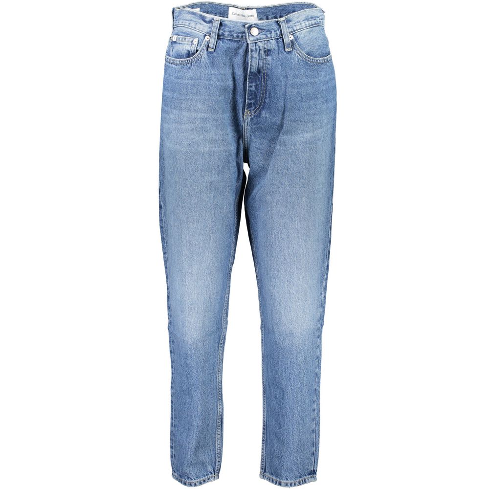 Calvin Klein Blaue Baumwolle Damenjeans
