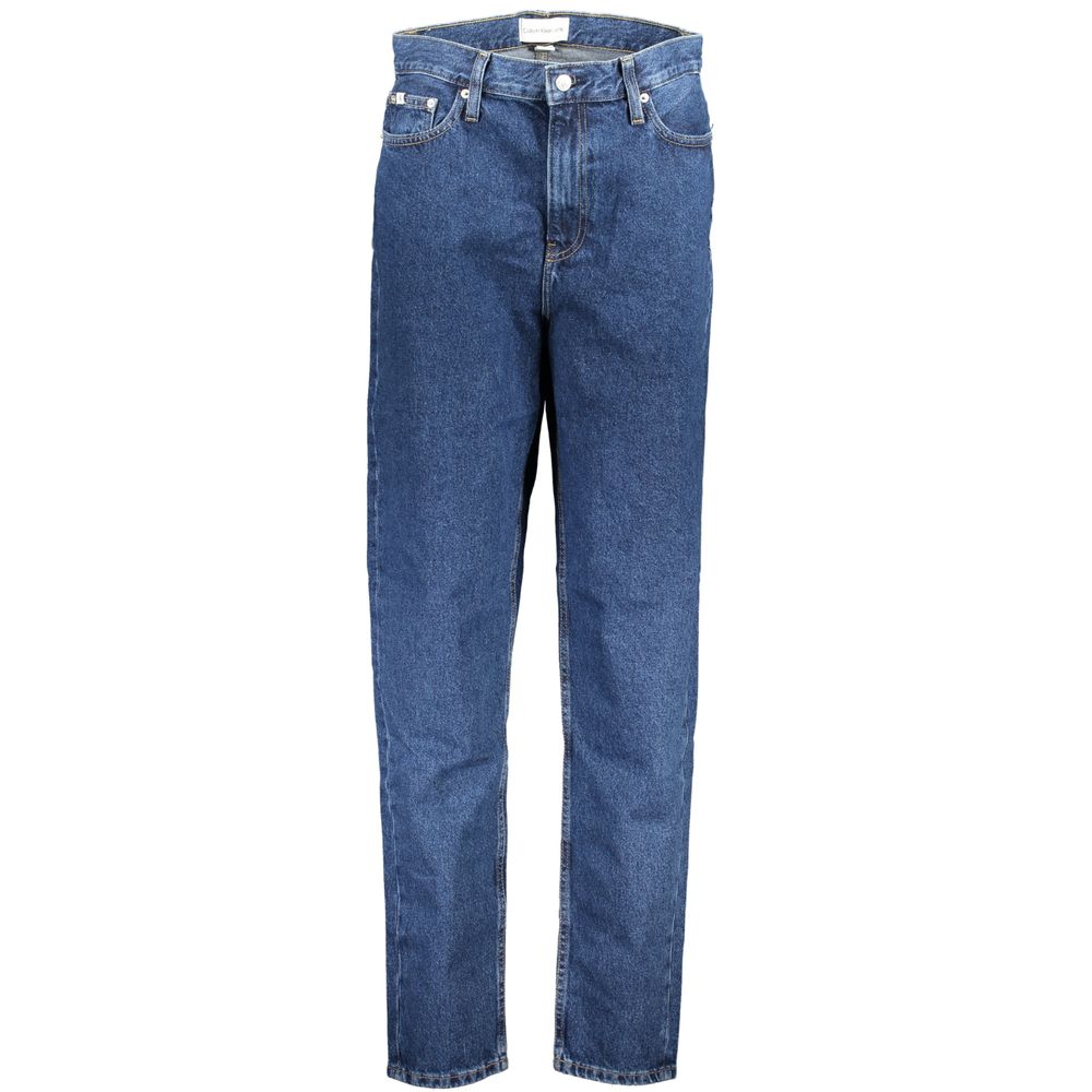 Calvin Klein Blaue Baumwolljeans Denim