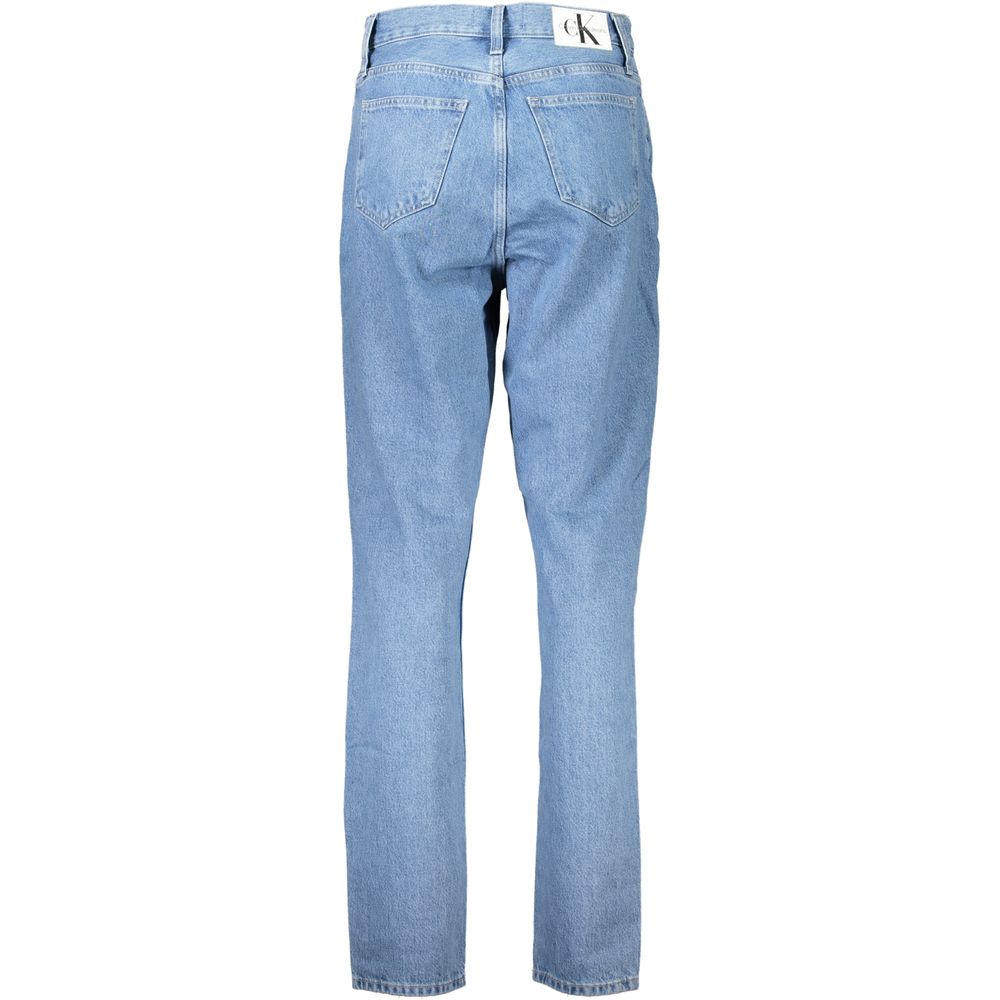 Calvin Klein Blaue Baumwolljeans Denim