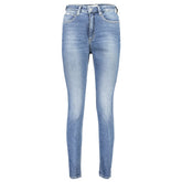 Calvin Klein Blaue Baumwolle Frauen Jeans