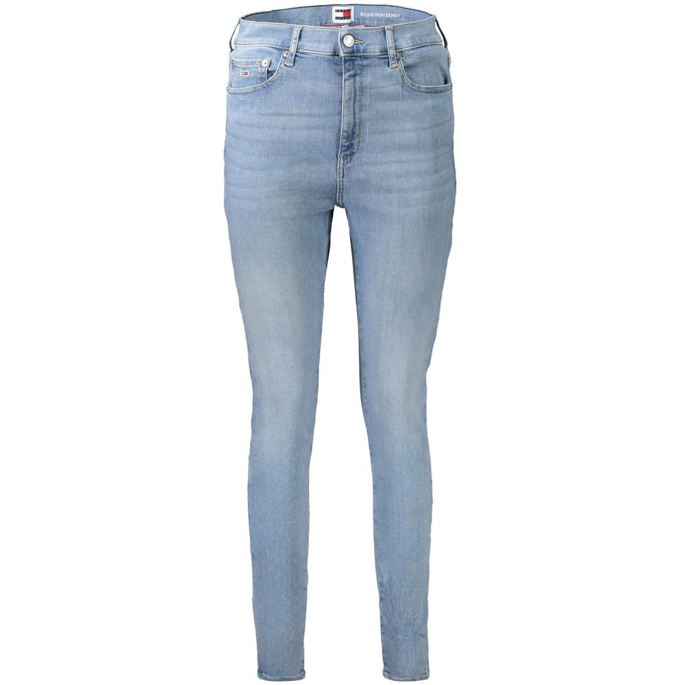 Tommy Hilfiger Blaue Baumwoll-Skinny-Jeans für Frauen