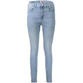 Tommy Hilfiger Blaue Baumwoll-Skinny-Jeans für Frauen