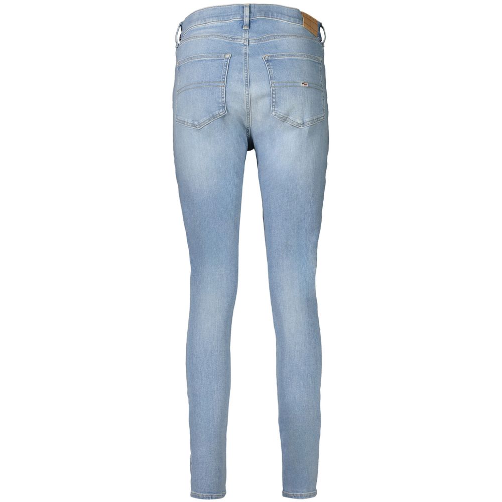 Tommy Hilfiger Blaue Baumwoll-Skinny-Jeans für Frauen