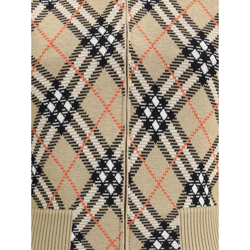 Burberry Beiger Wollcardigan