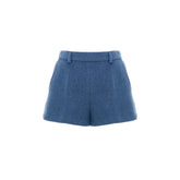 Gucci Blaue Wollshorts