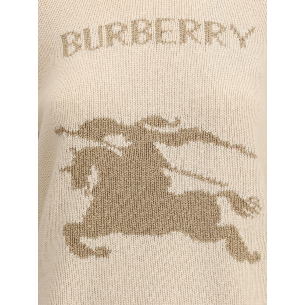 Burberry Beiger Kaschmir-Wollpullover