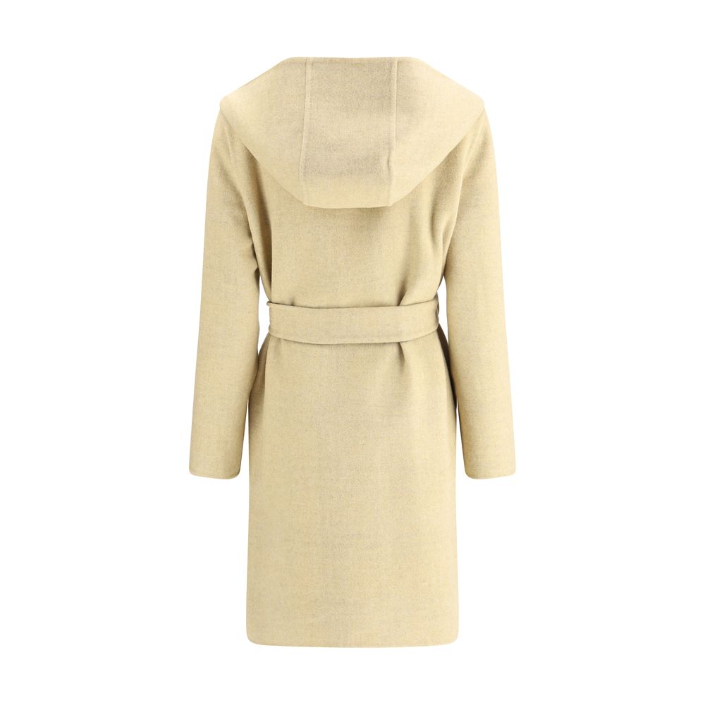 Burberry Beiger Wollmantel