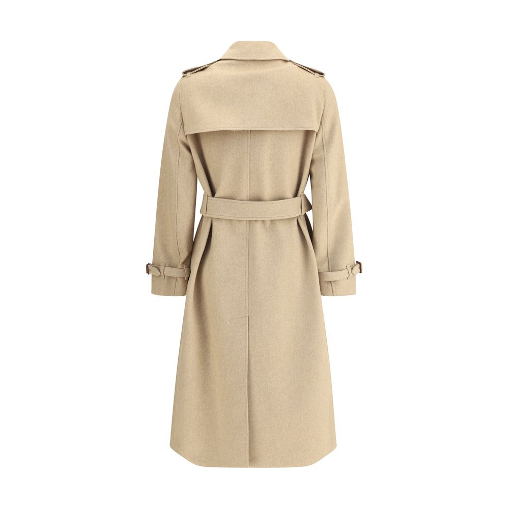 Burberry Beiger Kaschmir-Mantel
