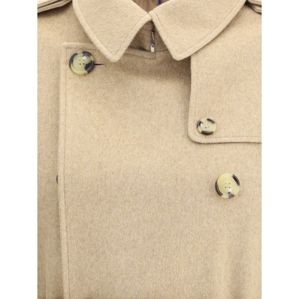 Burberry Beiger Kaschmir-Mantel