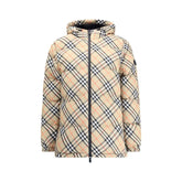 Burberry Beiger Polyester-Mantel in voller Länge