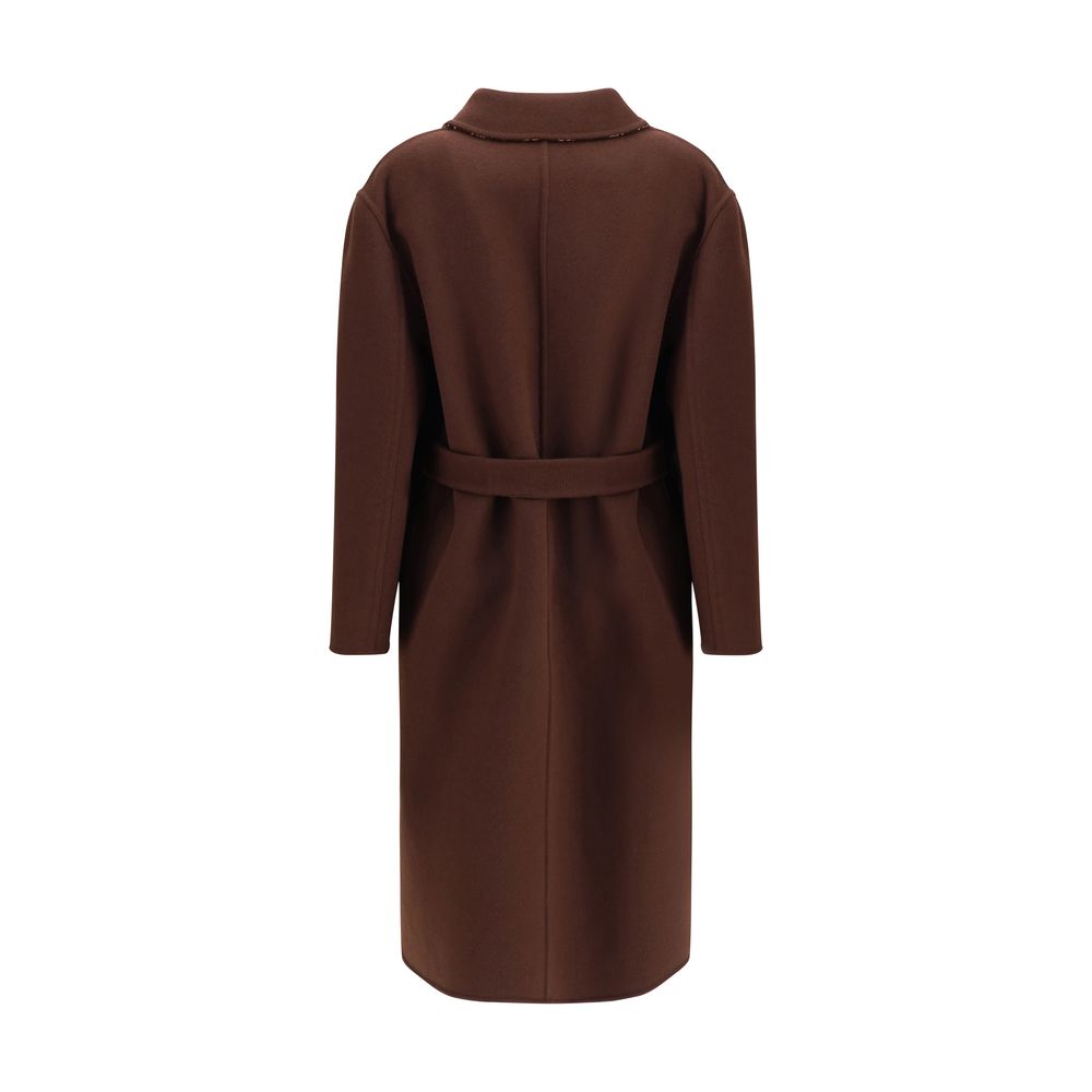 Gucci Brauner Wollmantel