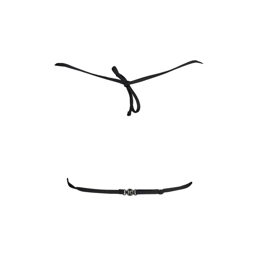 Karl Lagerfeld Gelbe Elastan-Badebekleidung