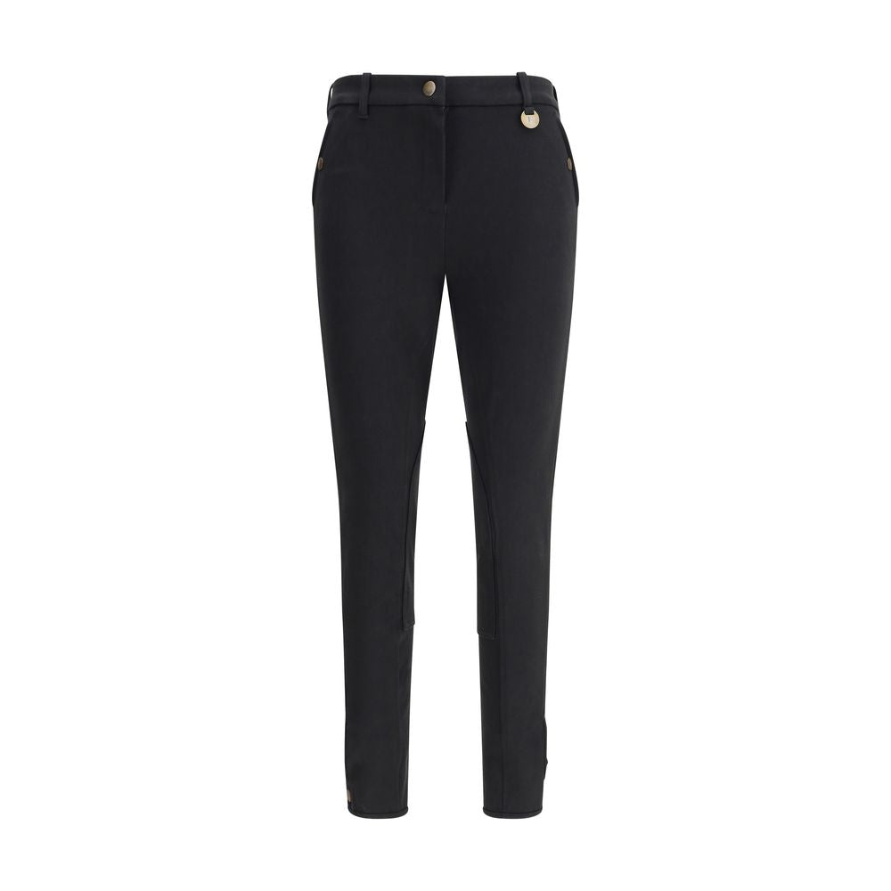 Burberry Schwarze Baumwoll-Chino