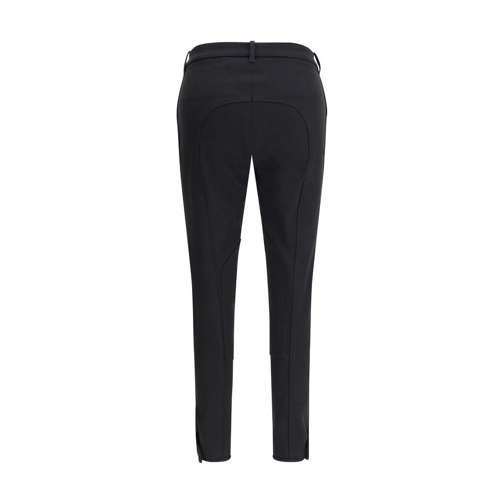 Burberry Schwarze Baumwoll-Chino