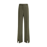 Gucci Grüne Wollhose
