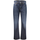 Calvin Klein Blaue Baumwoll-Jeans aus Denim
