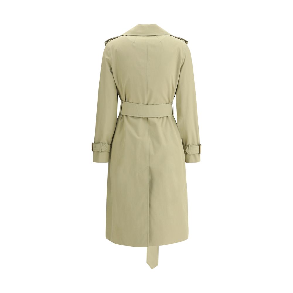 Burberry Beiger Baumwoll-Trenchcoat