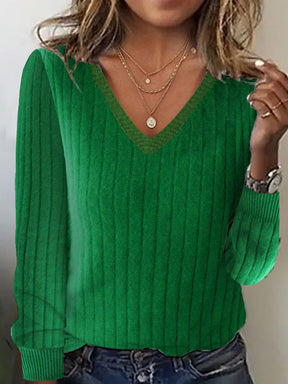 Winter-Wunder: Comfy Long Sleeve Sweater - Ihr kuscheliger Style-Partner