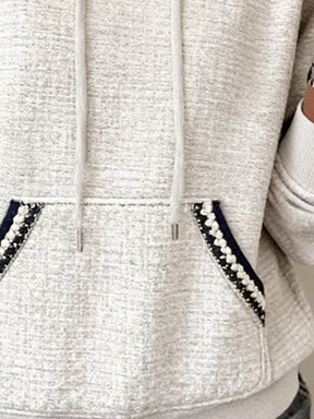 Kuschel Hoodie Off-White Damen – Warm durch den Winter