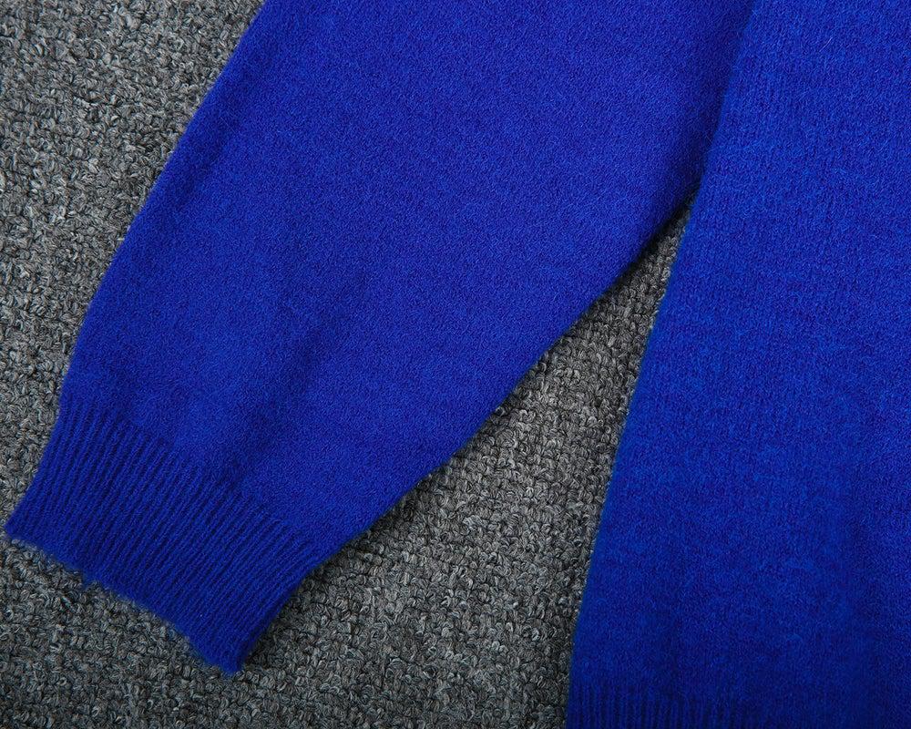 Casual Blue Sweater - Modisch & Warm durch den Winter