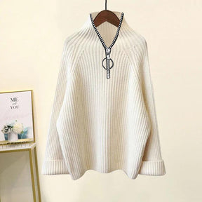 Winterliches Cozy High Neck Zweiteiler-Set - Stilvoll & Wärmend