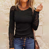 Winter-Chic Basic Top: Baumwolle-Elastan Mix für Wärme & Stil