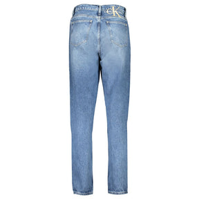 Calvin Klein Blaue Baumwolle Damenjeans
