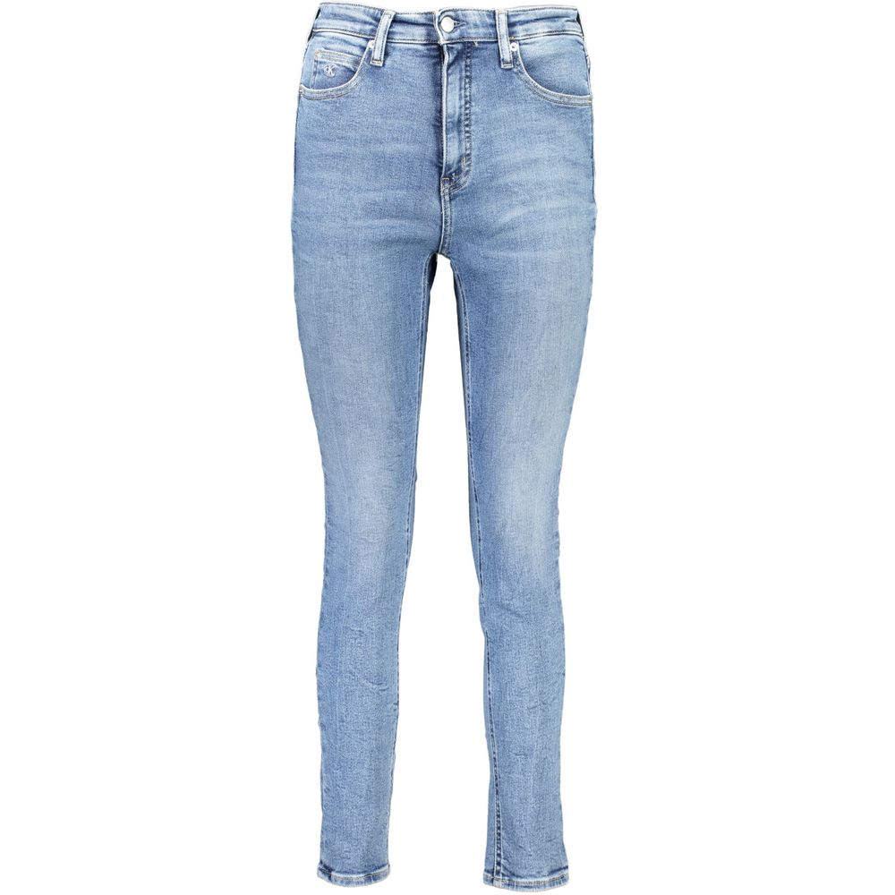 Calvin Klein Blaue Baumwolle Frauen Jeans