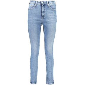 Calvin Klein Blaue Baumwolle Frauen Jeans