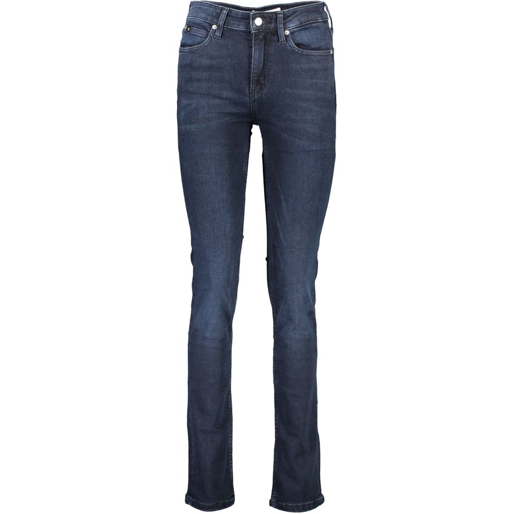 Calvin Klein Blaue Baumwolle Frauen Jeans