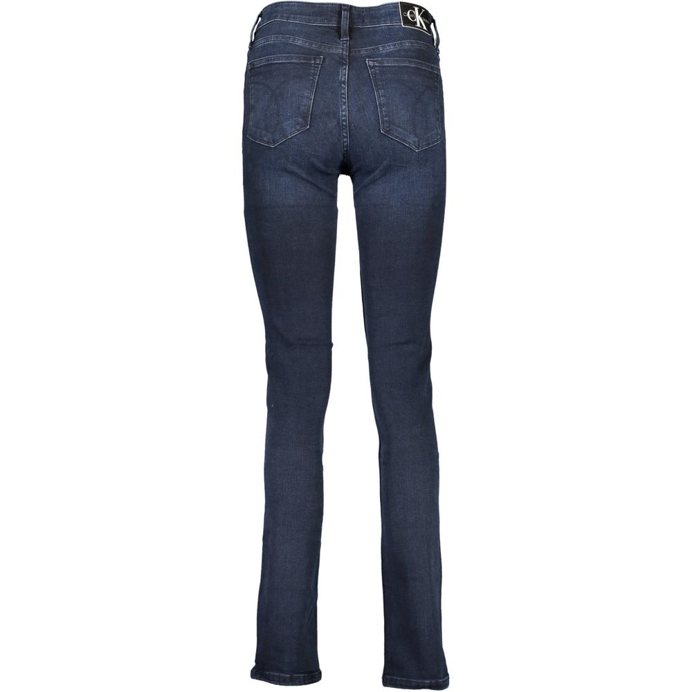 Calvin Klein Blaue Baumwolle Frauen Jeans