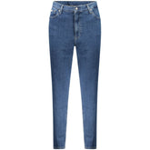 Calvin Klein Blaue Baumwolle Frauen Jeans