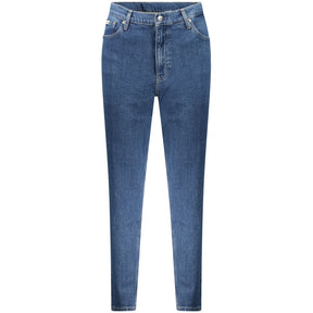 Calvin Klein Blaue Baumwolle Frauen Jeans