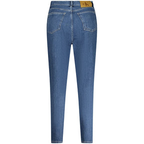 Calvin Klein Blaue Baumwolle Frauen Jeans
